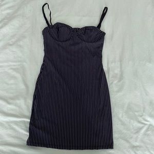 pin stripe dress